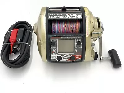 Miya Epoch COMMAND X5 HS Electric Reel 12V Big Game Trolling Fishing Japan 3355 • $420