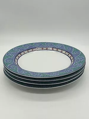 DANSK Mosaic Dinnerware Waves 11  Dinner Plates Portugal  (Set Of 4) *READ DESC • $70