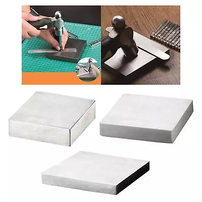 Metal Bench Block Workbench Professional Jewelers Tool Flat Anvil For Jewelry • $43.38