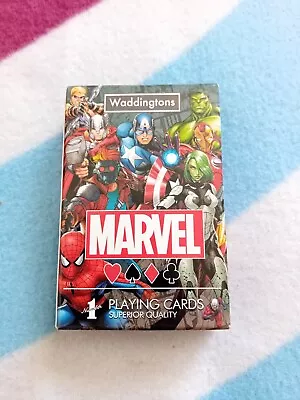 Waddington's No.1 Playing Cards | Modern Marvel Universe Edition BRAND NEW  • £4.45