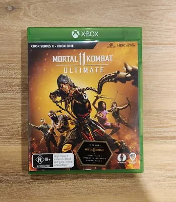 Mortal Kombat 11 Ultimate MK 11 Xbox Series X One 4K Like New With 2 Discs • $37.90