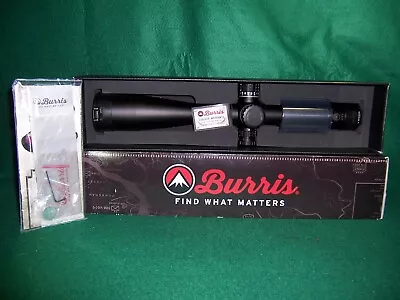 BURRIS XTR II Rifle Scope 8-40X50 F-Class MOA Reticle SF 34mm Tube FFP Matte NIB • $280
