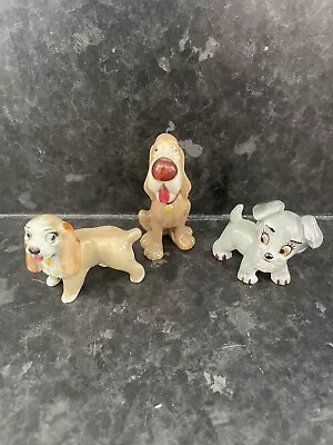 WADE WHIMSIES Walt Disney  (Lady And The Tramp)Vintage 1956 Scamp Trusty Lady • £9.99