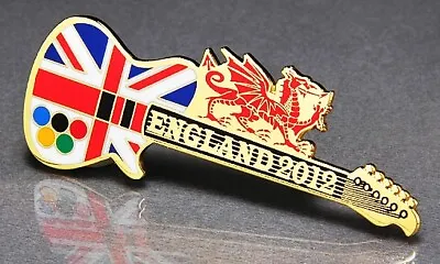 OLYMPIC Pin Pins 2012 London Paris 2024 Trader Union Jack Flag Dragon Guitar • $4.95