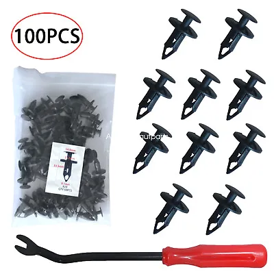 Car Fasteners Bumper Retainer Clips 100 PCS Fits Most Cars Replacement Parts • $13