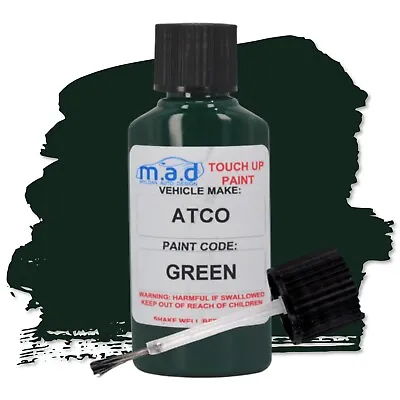 Atco Green Lawnmower Paint Touch Up Kit 30ml Mower Garden Ride On Push Mower • £6.39