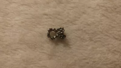 Two Genuine PANDORA Charm Spacers Flower Design Easter Gift Retired • £1.78