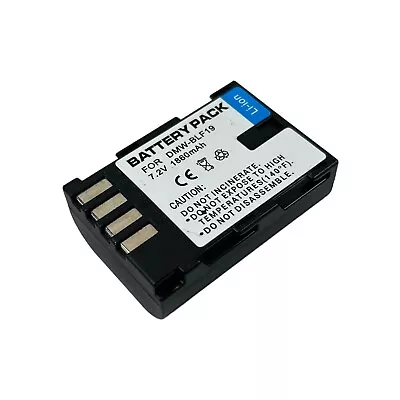 Unbranded Panasonic DMW-BLF19E DMW-BLF19 Digital Camera Li-ion Battery Pack 4 • £12.99