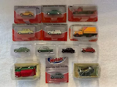 Mini Metals HO Scale Cars And Trucks With Modified Packages Various Models • $16.99