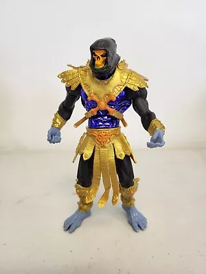 2001 MOTU Masters Of The Universe Gold Armor Variant Skeletor  • $15.99