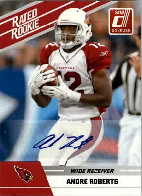 2010 Donruss Rated Rookies Autographs Football Card Pick (Inserts) • $40