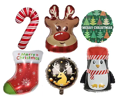 £1.69 • Buy Christmas Santa Reindeer Tree Snowman Party Decoration Balloon