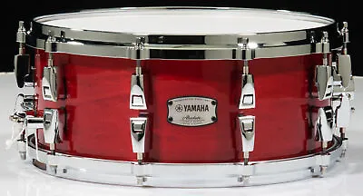 Yamaha Absolute Hybrid Maple 14x6 Snare Drum (Red Autumn) • $699.99