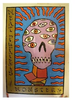 Meat Puppets Poster Monsters Many Eyes The • $99.99