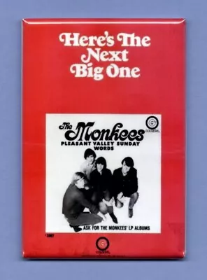 The Monkees *2x3 Fridge Magnet* Davy Jones Pop Rock N Roll Band Actor Musicians • $8.95