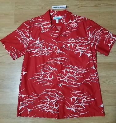 $28.99 • Buy Vintage Pennys Hawaii Men's Large Hawaiian Shirt New Old Stock Botton-up NEW