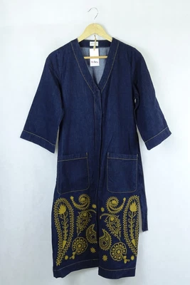 $82.50 • Buy Gorman Blue Denim Dress 8 By Reluv Clothing