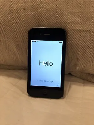 Apple IPhone 4 32GB  - Phone Restored To Original Settings - Verizon BLACK  • $79.98