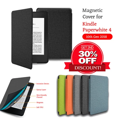 $7.99 • Buy Kindle Cover Case For Kindle Paperwhite 4 10th Gen 2018 Auto Sleep/Wake Cover