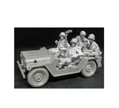 1/35 Resin US Ford Mutt 4 Man Team (Vietnam) Kit • £19