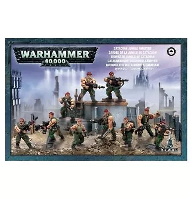 Catachan Command Squad Astra Militarum Imperial Guard Warhammer 40K NIB! WBGames • $39.80