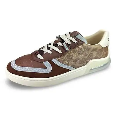 New Coach Men's Shoes Citysole Sneaker In Signature Coach Canvas And Leather • $89.90