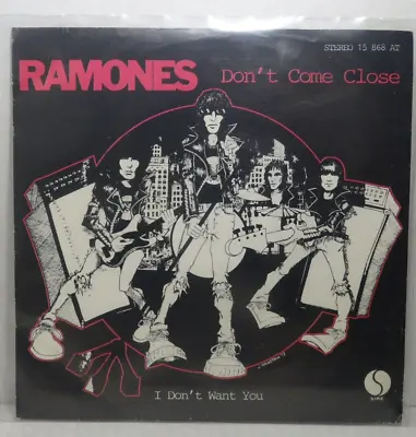 RAMONES - Don't Come Close 👉🏻7  Single Sire GER 1978 • £51.40