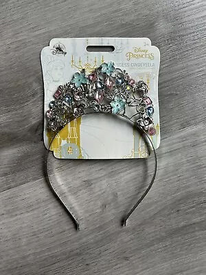 Disney Store Princess Cinderella Tiara Crown New Tags Headpiece Costume Dress Up • £9.95