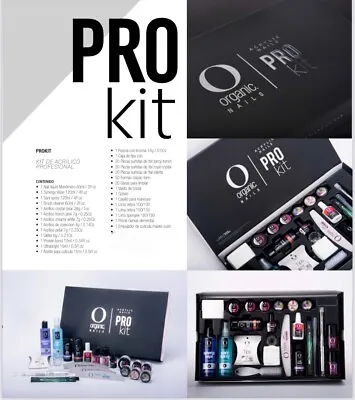 Organic Nails PRO KIT Acrílico Gratis Corta Tip Marca ÚLTIMO • $150