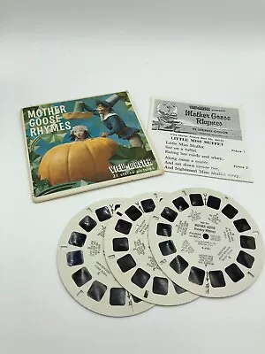 Mother Goose Rhymes - Viewmaster Vintage Reel Set • $9.95