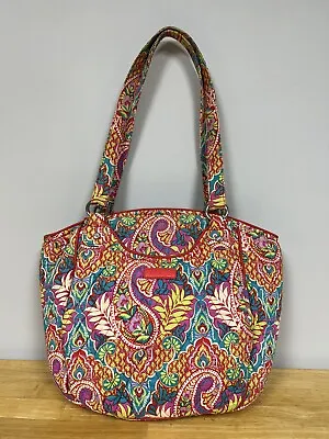 VERA BRADLEY Glenna Paisley In Paradise Shoulder Bag Retired Pattern • $22.99