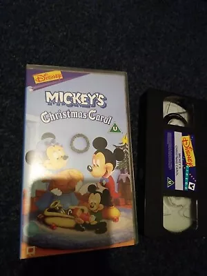 Disney's Mickey's Christmas Carol (VHS Tape) Disney Classic • £7.50
