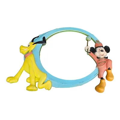 Vintage 1960s Walt Disney “Mickey Mouse & Pluto” 22  X 27 Mirror RARE • $250