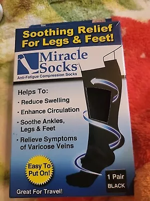 Miracle Socks Anti-Fatigue Compression Socks ~~~ As Seen On TV® • $9.99