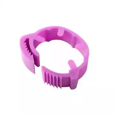 £4.19 • Buy 7 Adjustable Purple Poultry Leg Rings 20 - 24mm  For Large Chicken Duck Geese 