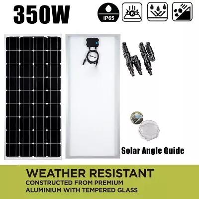 350W Solar Panels 350 Watt 12V Mono Portable Home Caravan Camping Charging Power • $118