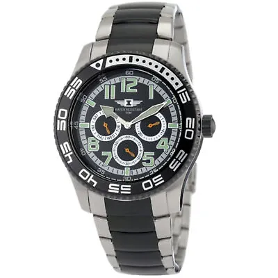 I By Invicta Men's 43658-004 Black Dial Stainless Steel Watch • $69.99