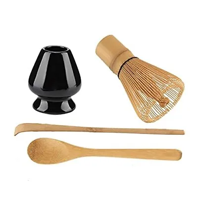 JapanBargain 4727 Matcha Whisk Set Japanese Chasen Bamboo Tea Spoon...  • $22.32