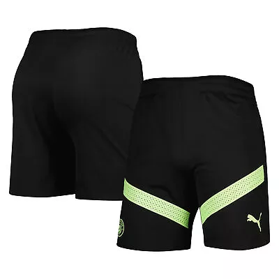 Men's Puma Black Manchester City Logo DryCELL Training Shorts • $39.99