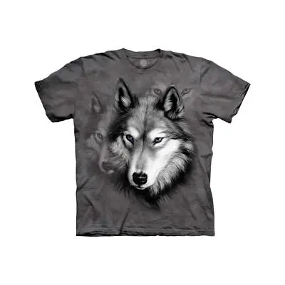 £6.99 • Buy The Mountain Kids T-Shirt - Wolf Portrait