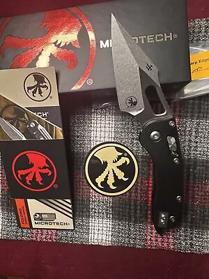 Microtech MSI STITCH Manual RAM-LOK Standard Edge Fluted Aluminum 169RL-10 FL • $389.99