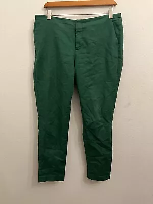 Vince Camuto Solid Green Dress Pants Size 10 (l11) • $22.99