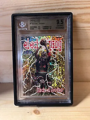 1998-99 Fleer Tradition Electrifying Michael Jordan  BGS9.5  (9.5 9.5 9.5 10) • $5000