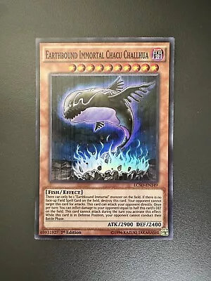 Earthbound Immortal Chacu Challhua LC5D-EN149 Super Rare 1st Edition NM YuGiOh • £4.99