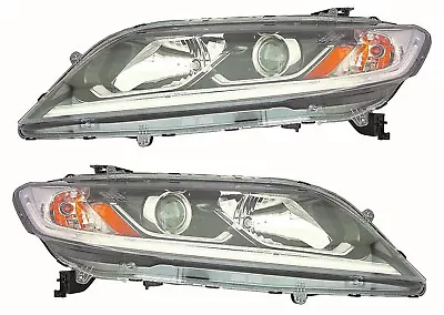 For 2016-2017 Honda Accord Coupe Headlight Halogen Set Driver And Passenger Side • $383.49