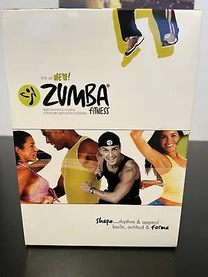 THE ALL NEW ZUMBA FITNESS Latin Workout - Exercise / Fitness. 4 Disc DVD Box Set • £6