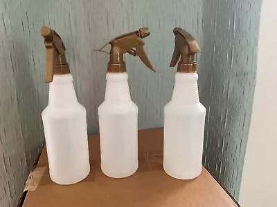 Plastic Spray Bottles With Triggers 16 Oz Empty (3 Pack)  • $9.50