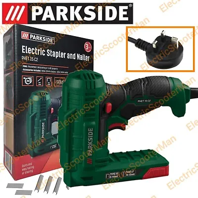 Parkside 2in1 Electric Stapler And Nailer Included Replacement Staples & Nails • £24.99