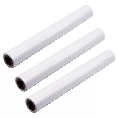  3 Rolls Scrawl Paper White Drawing Kids Tabletop Easel Scroll • £15.88