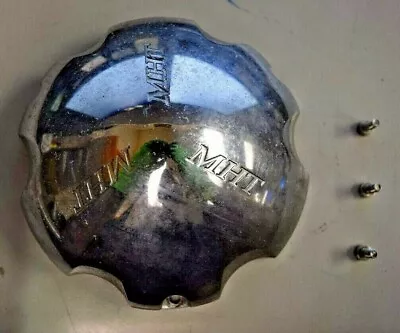 MHT Center Hub Cap Chrome With 3 Screws 11269 11269-2 Rev1 • $19